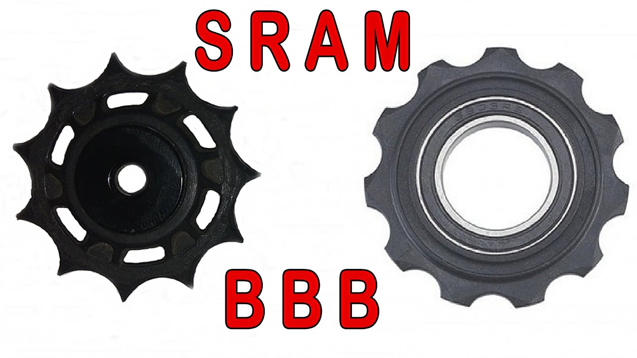 Как заменить ролики заднего переключателя SRAM