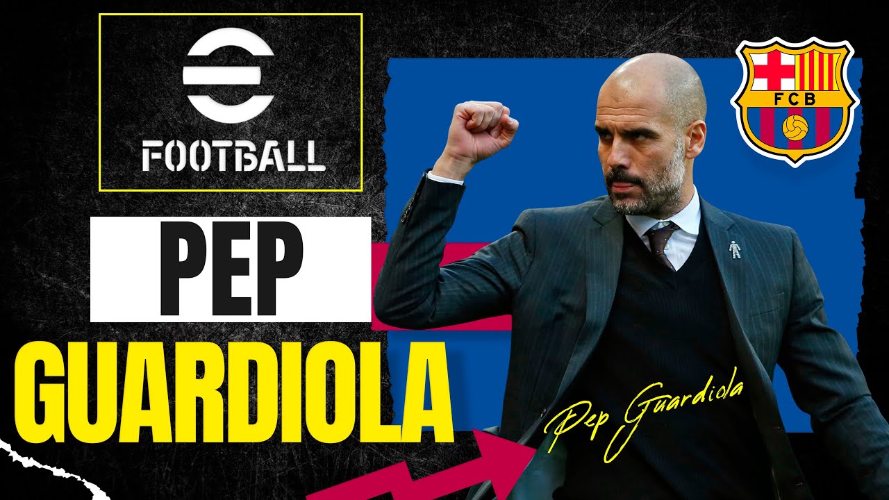 Guardiola Falso 9 ✅: Barcelona Tiki-taka en #efootball  🔥