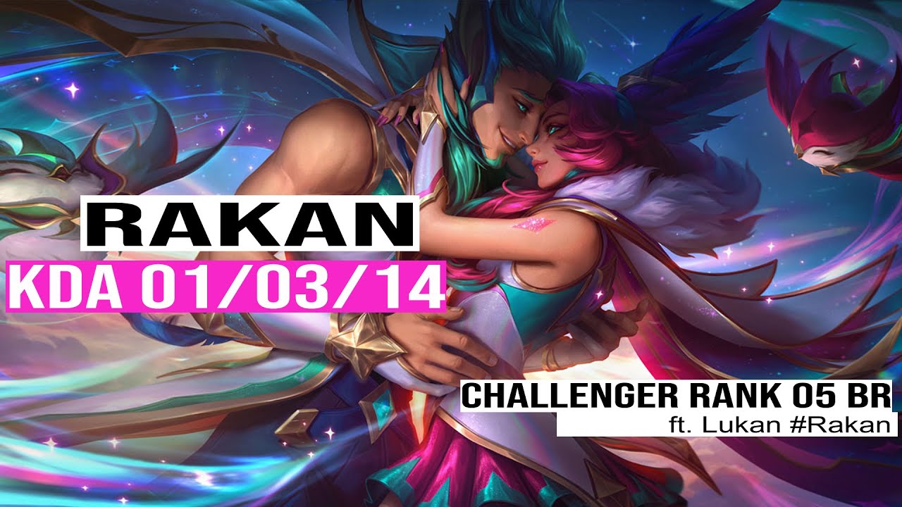 Rakan vs Nautilus Sup | Rank 05 | Challenger BR Patch 14.2 Season 14