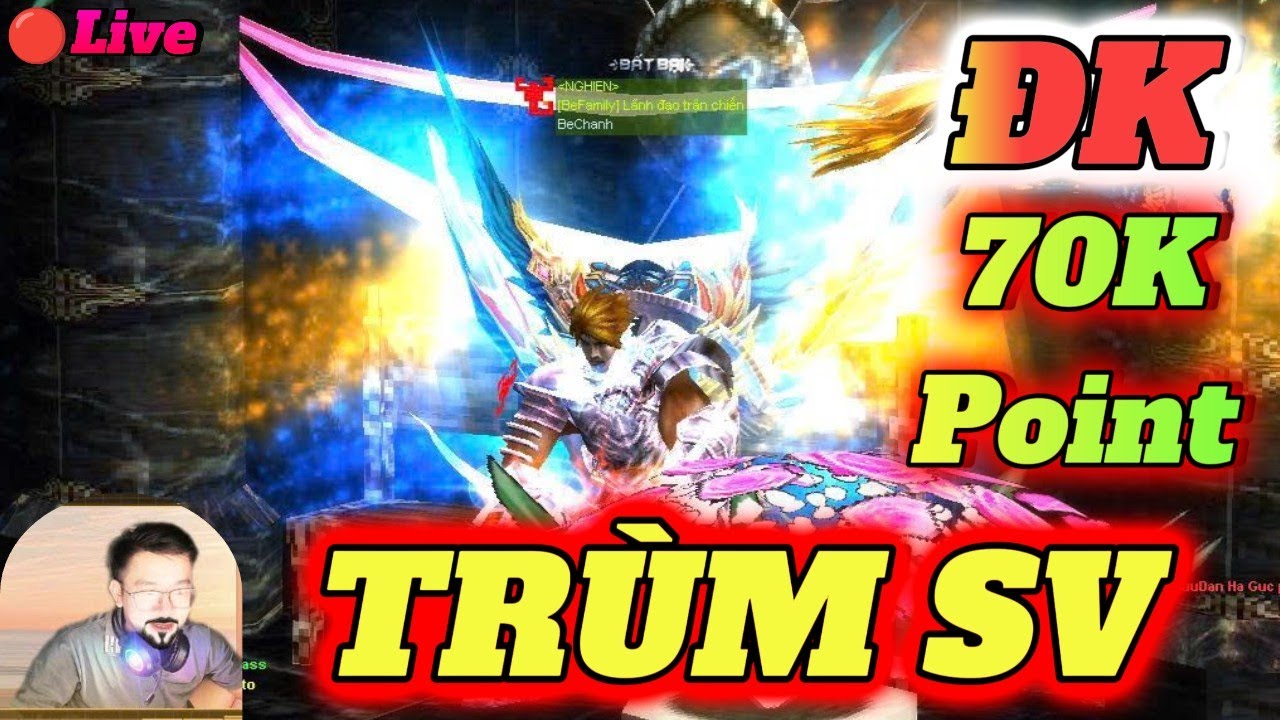 🔴MU Online: Cách Cộng Điểm DK 70K Point Trùm Server – PK Bất Tử Săn Boss Khét | @MuonlineBaGa