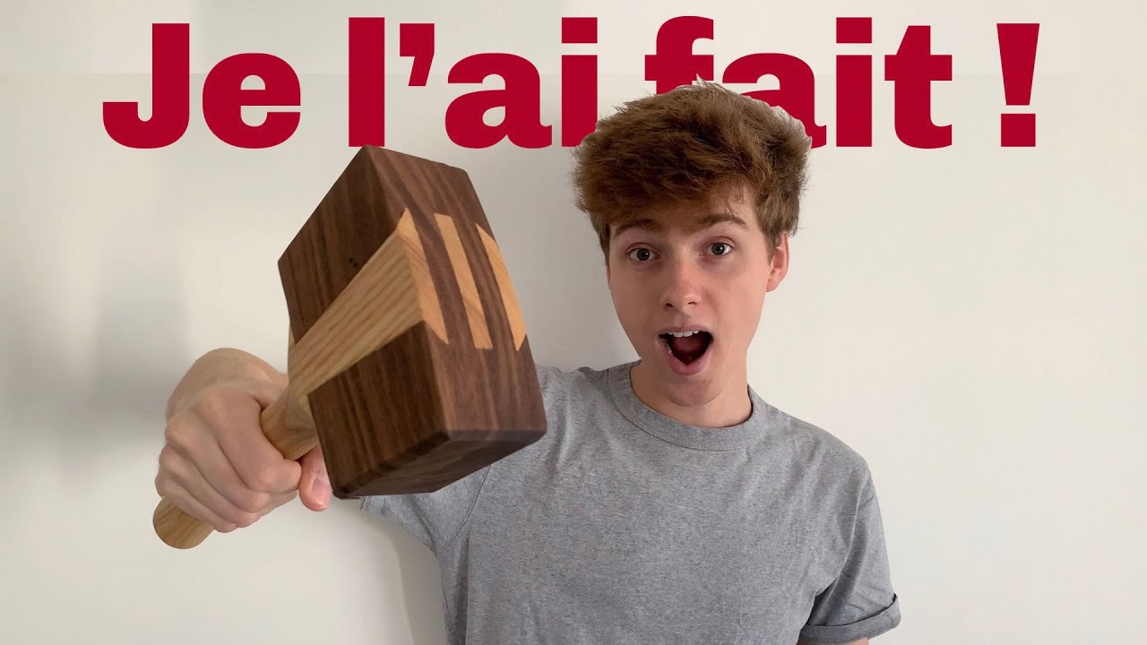 Fabriquer un MAILLET EN BOIS IMPOSSIBLE !