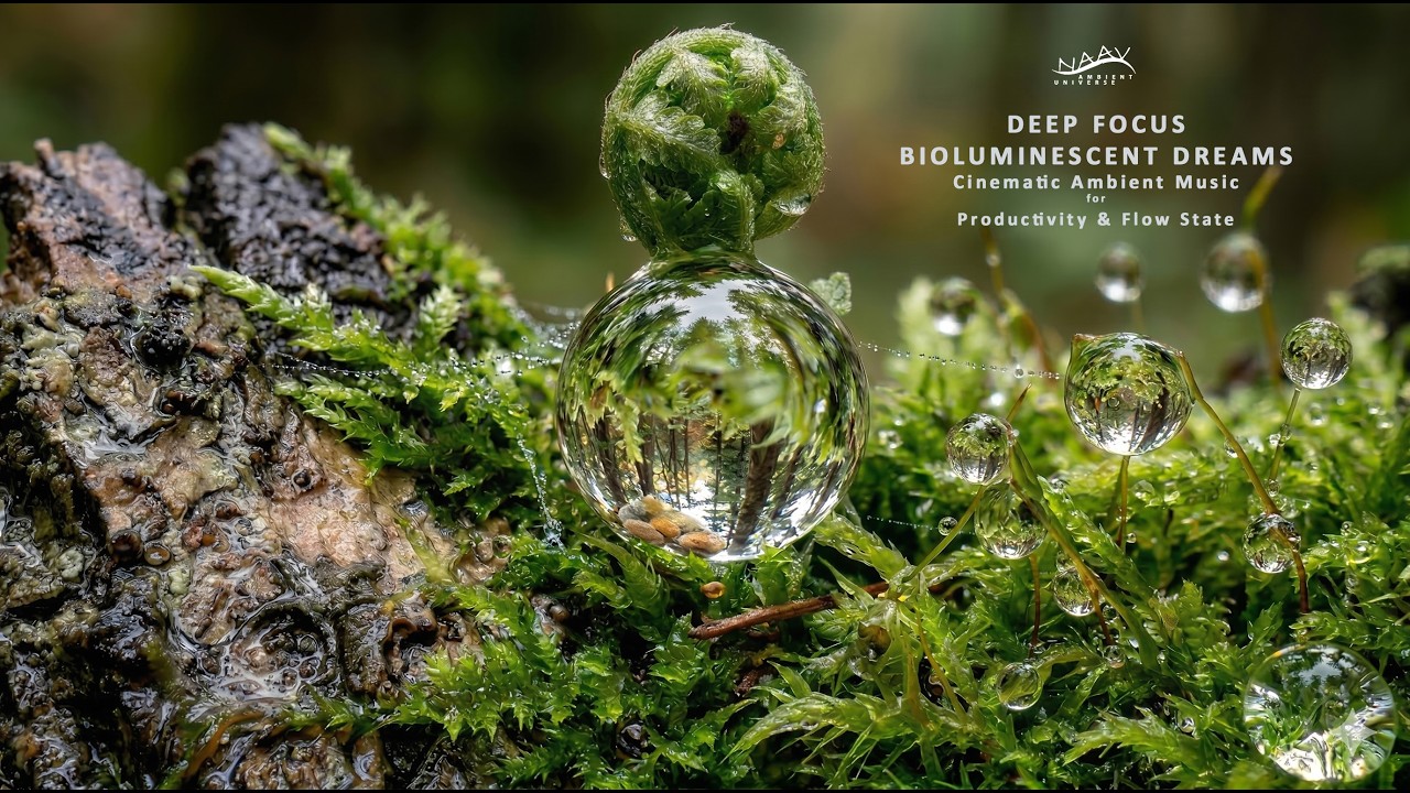 432HZ DEEP FOCUS | Bioluminescent Dreams | Ambient for Productivity & Flow State #meditationmusic