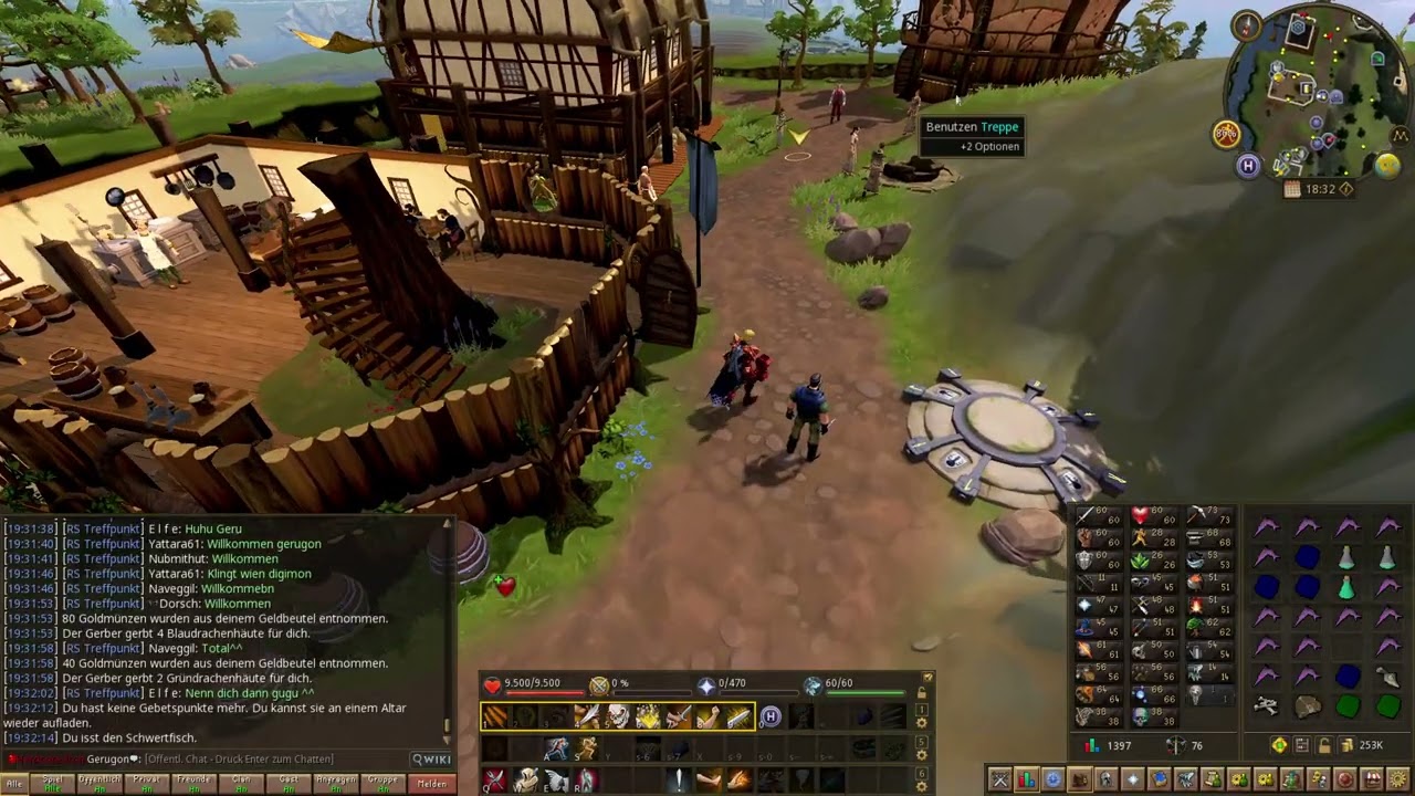 Let's Play Runescape Hardcore Ironman #68 Drachen und Die Kuhsache