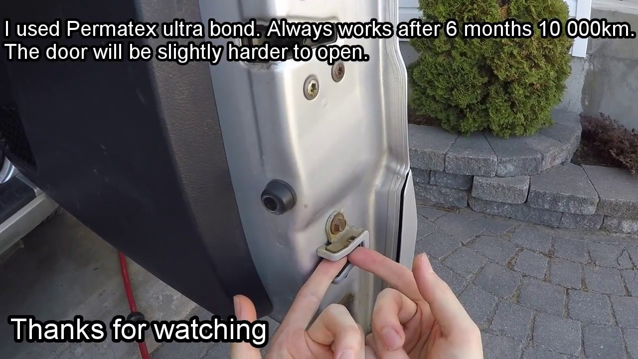 How To Fix Back Door Rattle, Squeaky Noise Rav4 2006 2012