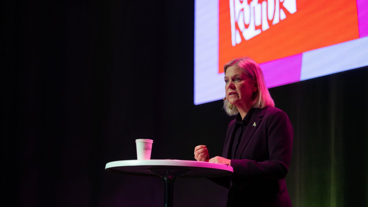 Magdalena Anderssons tal på Folk och Kultur 2025