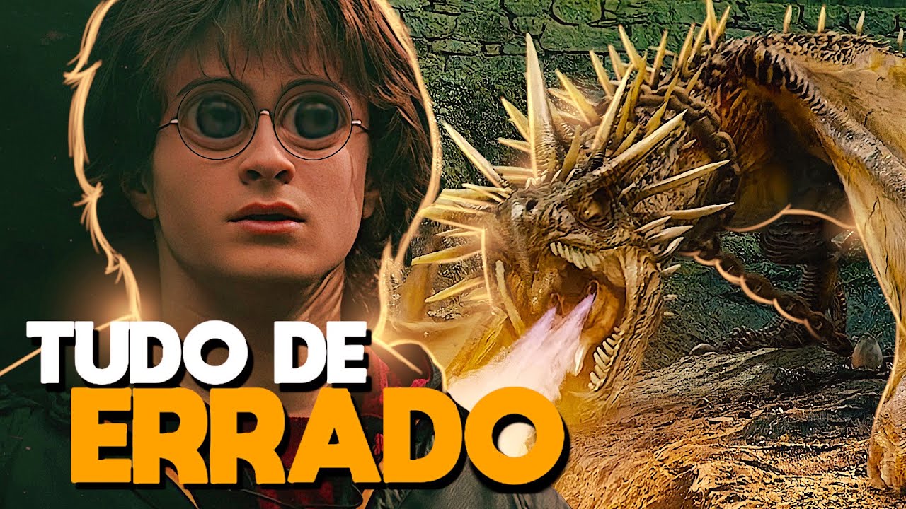 TUDO de ERRADO com HARRY POTTER E O CÁLICE DE FOGO