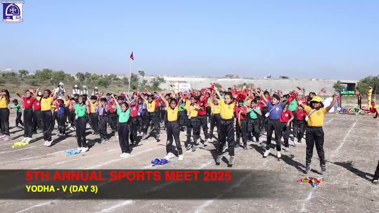5th Annual Sports Meet YODHA – V | St. Mary’s School, Dhule | Sports Day Highlights 2025