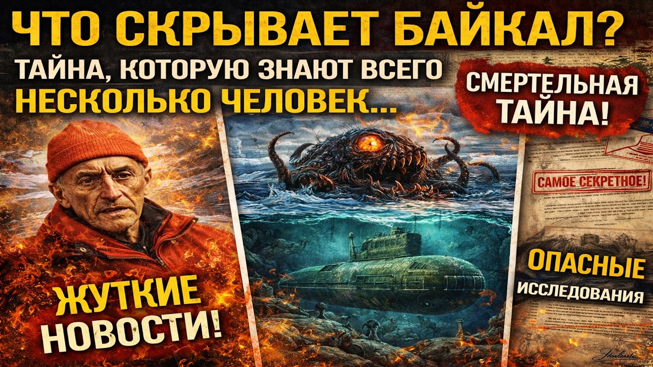 Байкал — НЕ ТО, Чем Кажется?! ЖУТКАЯ Тайна, Которую Знают Всего НЕСКОЛЬКО ЧЕЛОВЕК...