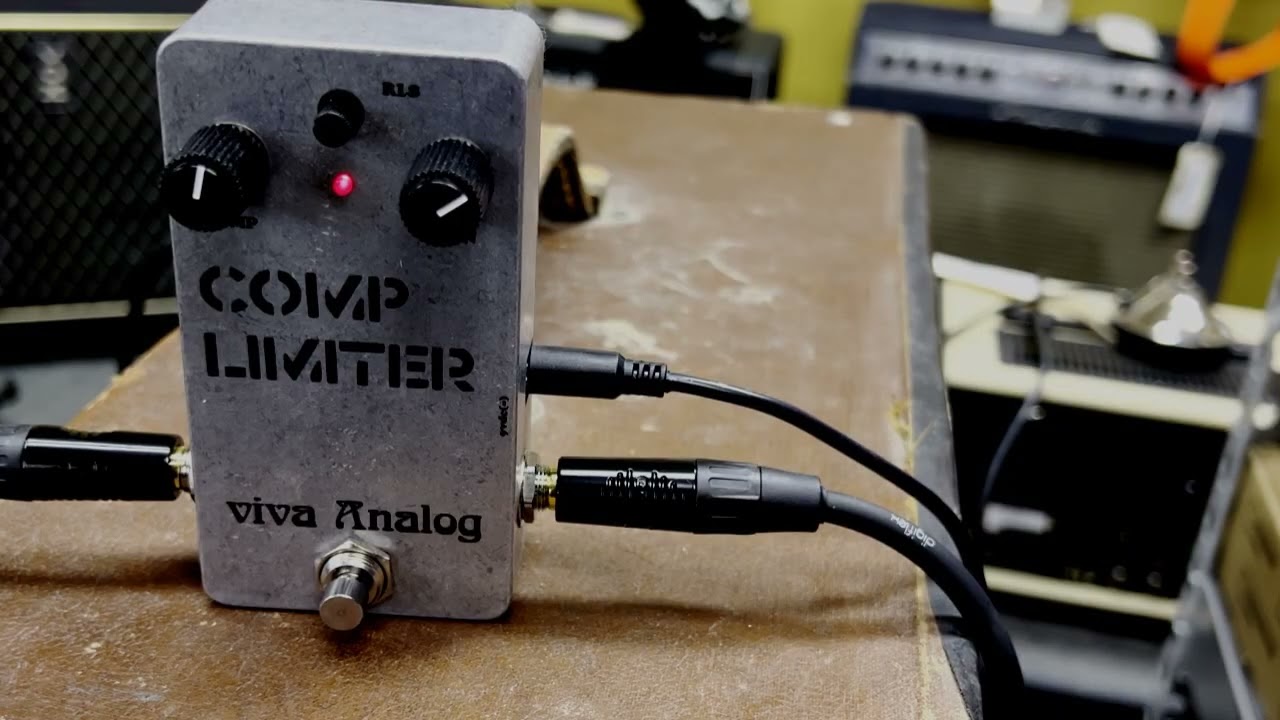 viva Analog COMP-LIMITER // "Cam Boudreau" rootsy Gtr demo #2
