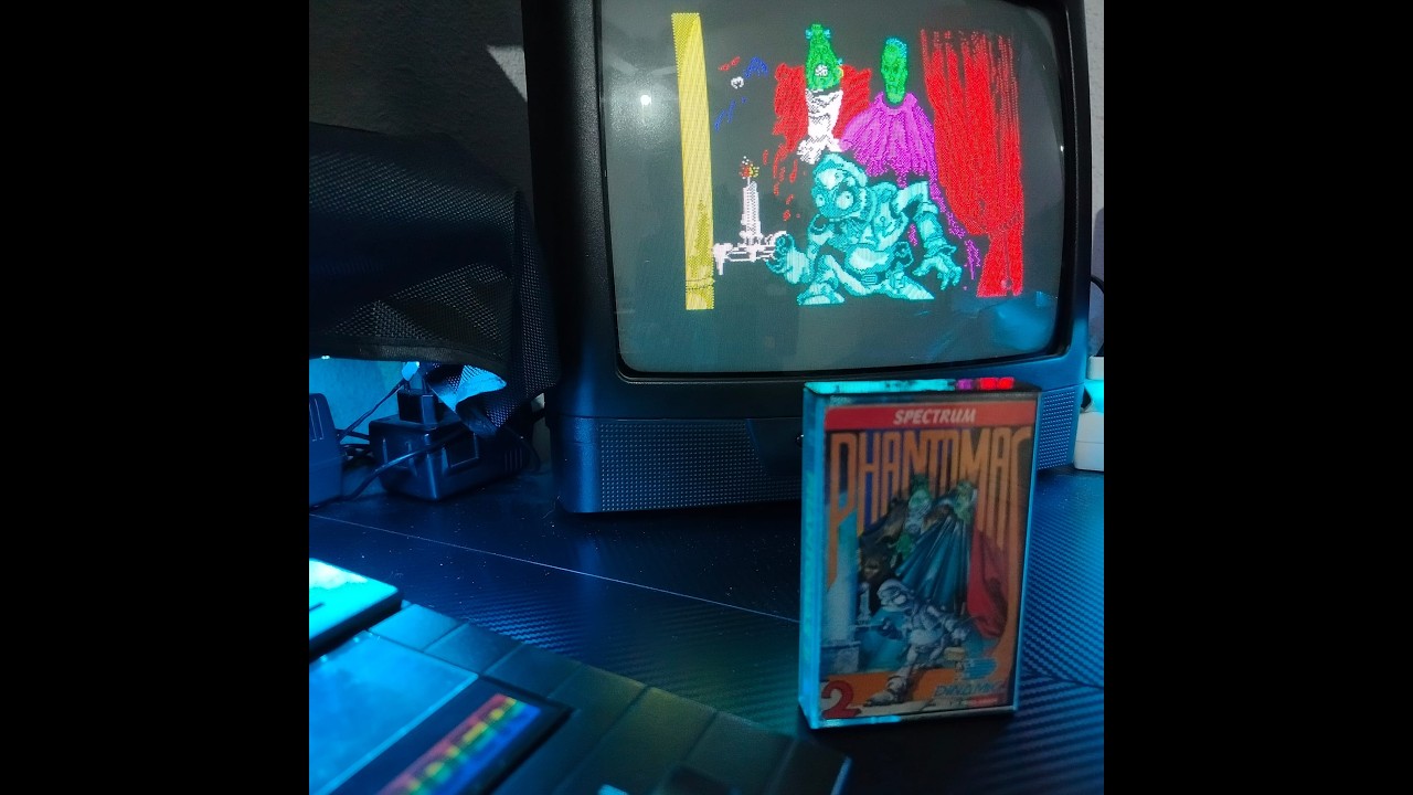 04 Spectrum Phantomas 2 Juegos que tuve