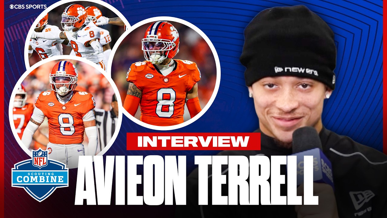 Avieon Terrell NFL Combine Interview: Comparison to brother A.J. Terrell, builds the perfect CB
