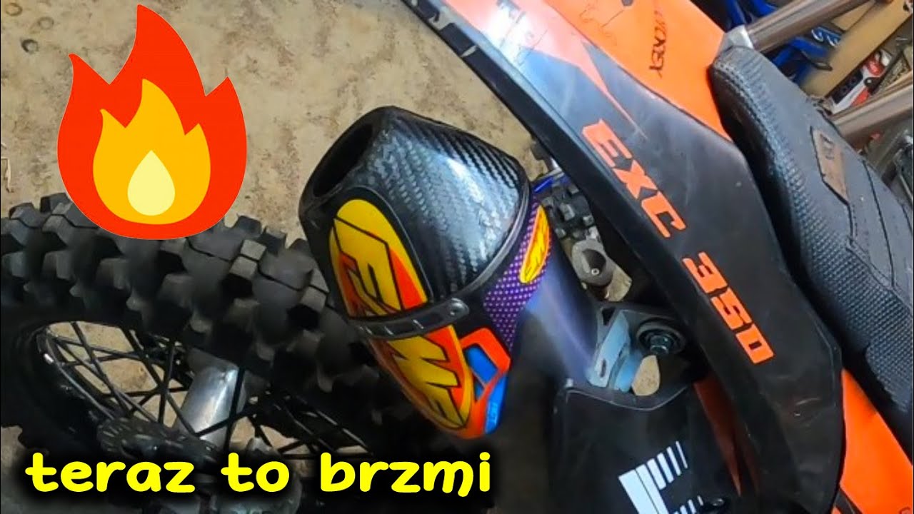 FMF vs SERIA | Założyłem nowy wydech do KTM EXC 350