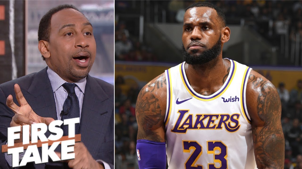 Stephen A.: LeBron is doing what he has to for the Lakers | First Take