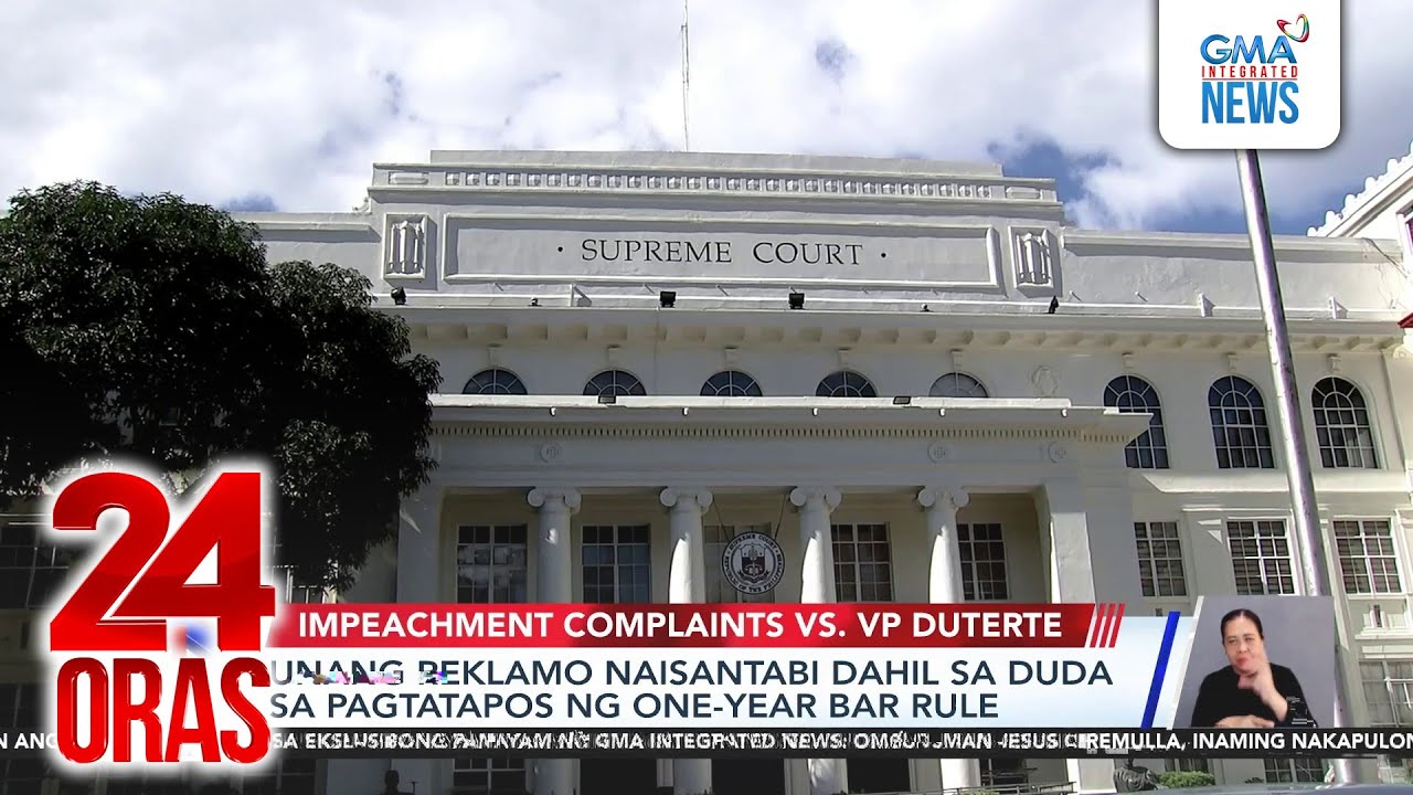 3rd and 4th impeachment raps vs VP Duterte, sufficient in form says House Comm. | 24 Oras
