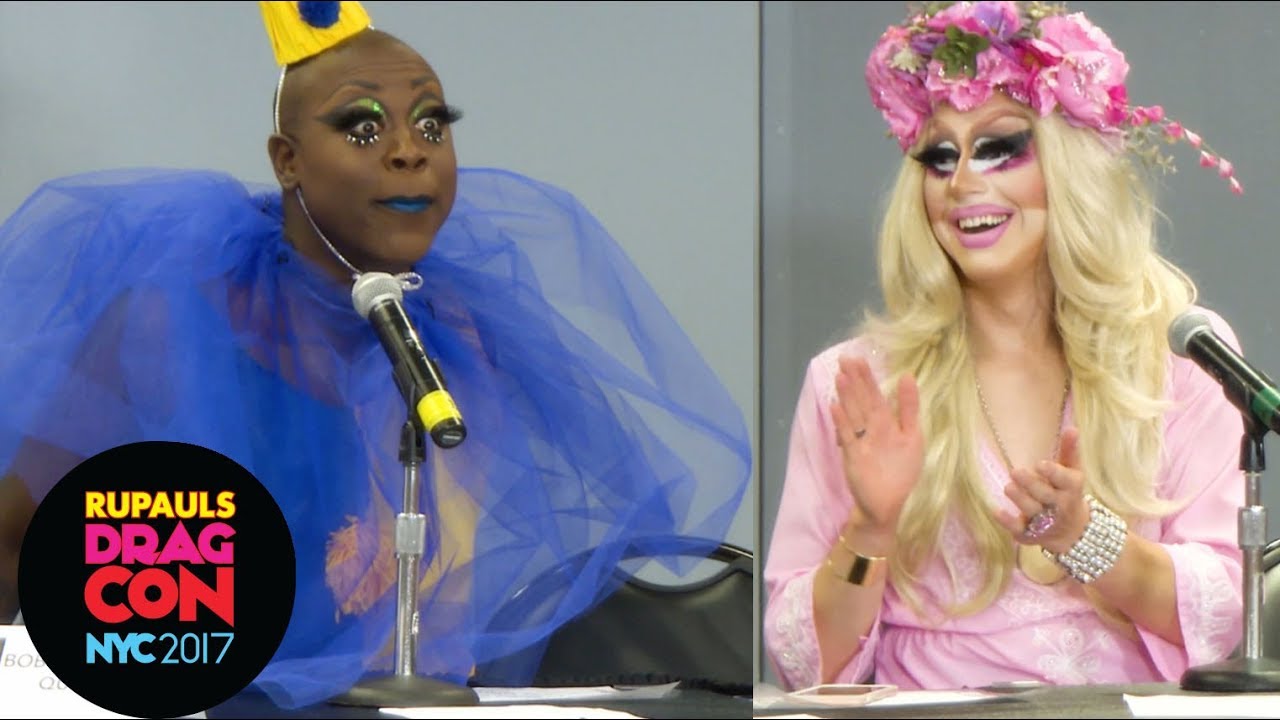 UNHhhh Panel w/ Trixie Mattel, Bob the Drag Queen & Katya at RuPaul's DragCon NYC 2017