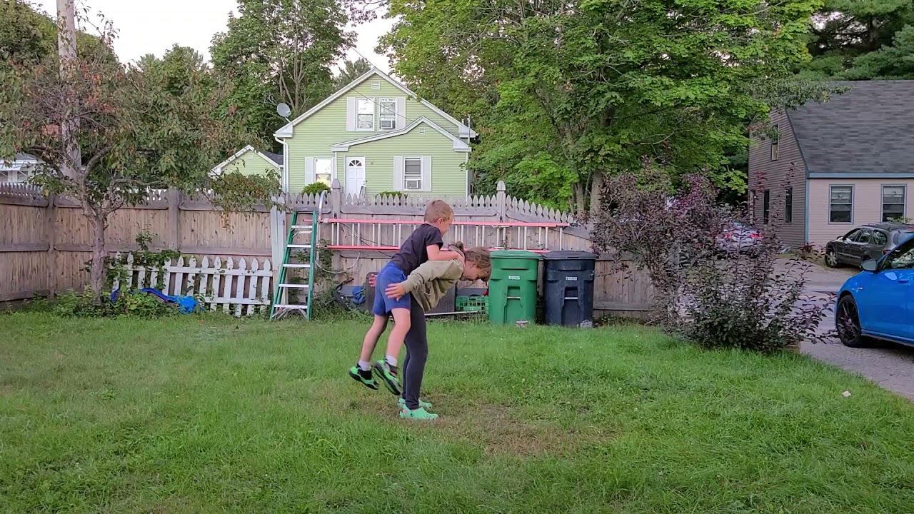 Worst attempt at piggyback ride?