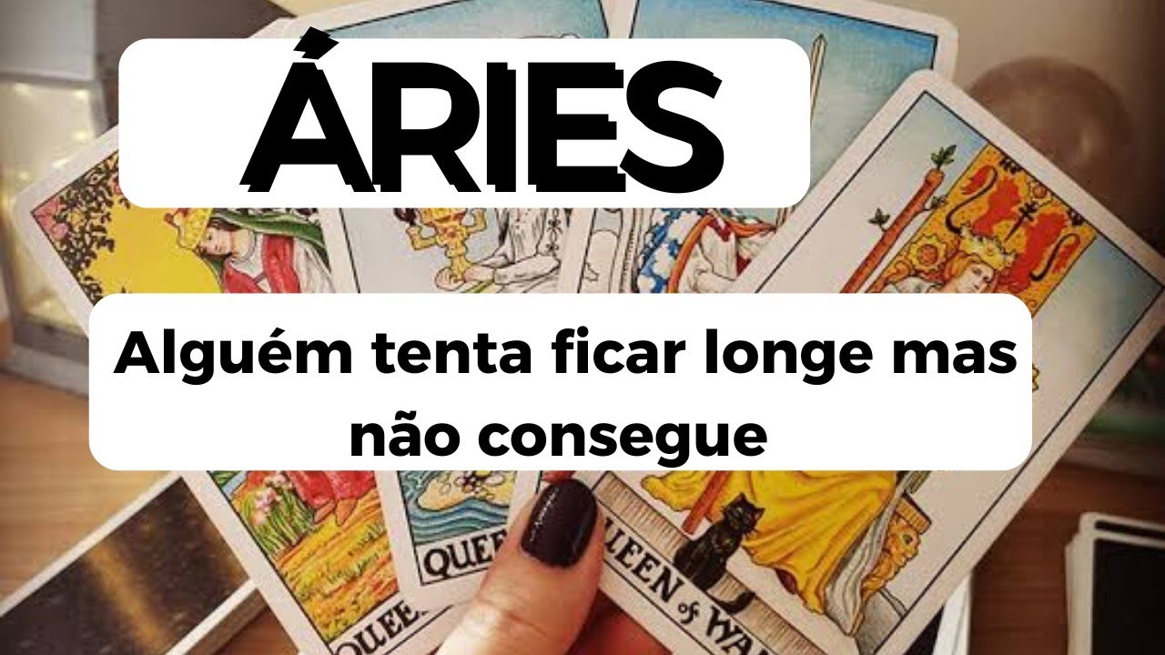 ÁRIES ♈ Essa pessoa tenta ficar longe mas não consegue 