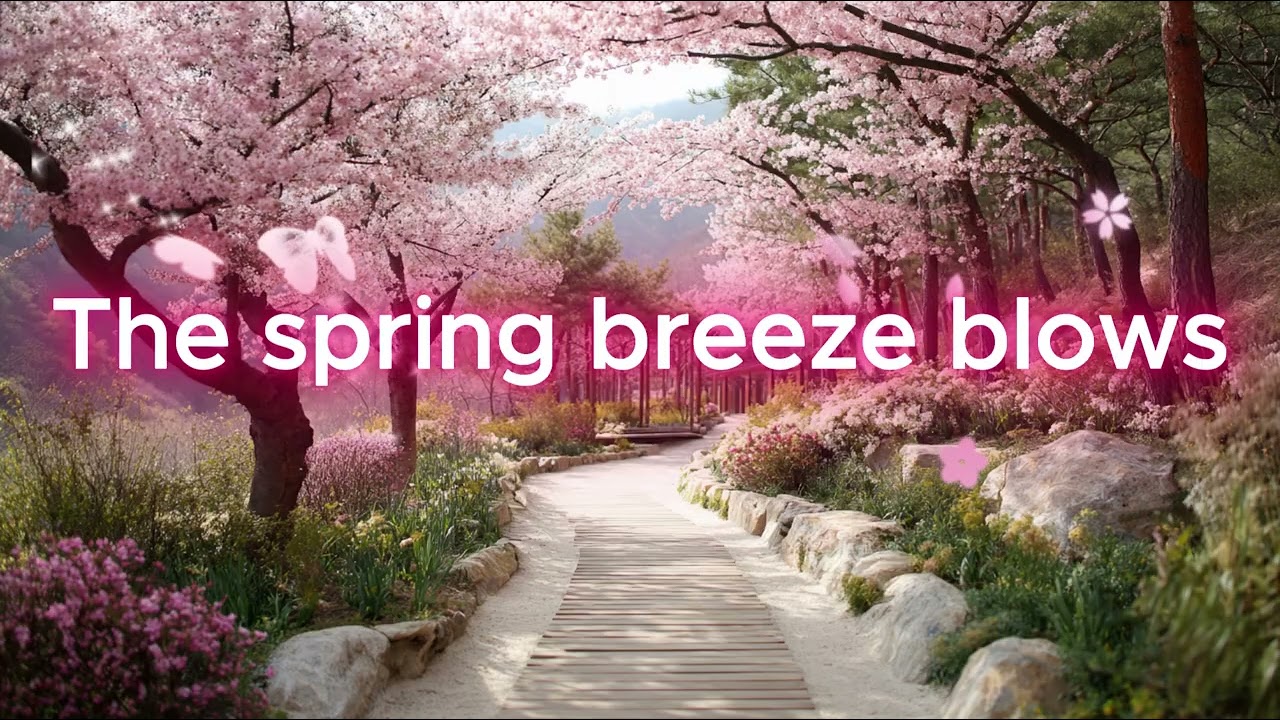 🌼Spring Breeze Melody  | Warm & Cozy Spring Vibes Playlist | Chill Music for Relaxation
