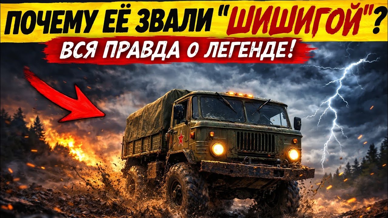 Почему ГАЗ-66 называли «Шишигой»? Правда о легендарном грузовике СССР