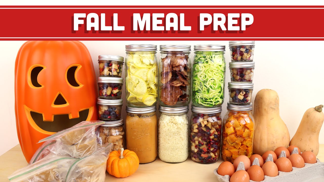 Meal Prep For The Week: Fall Seasonal Theme!