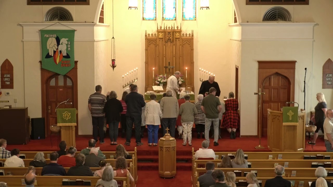 2023-06-18, All hail the power of Jesus' Name, LSB 549