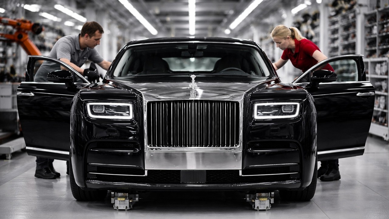 How Rolls-Royce Phantom Is Made – The Ultimate £450,000 Hand-Built Luxury Experience