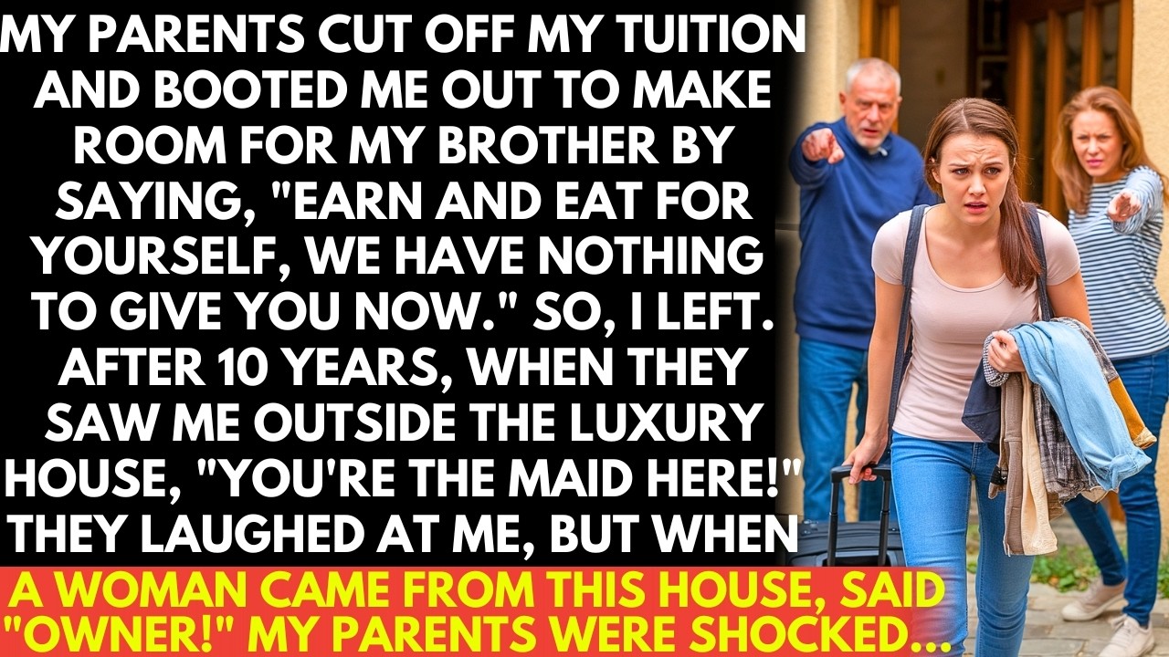 My parents cut off my tuition, telling me to 