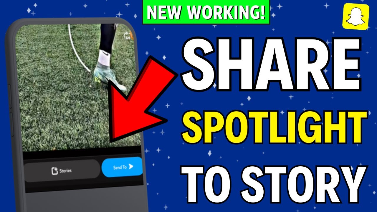 How to Share a Spotlight to Snapchat Story (2024)