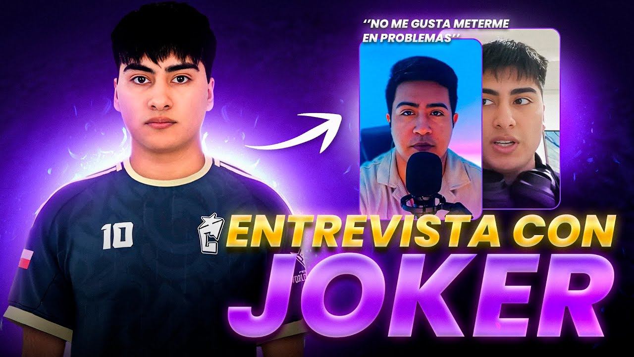 ENTREVISTA CON JOKER: ''NO ME GUSTA METERME EN PROBLEMAS''