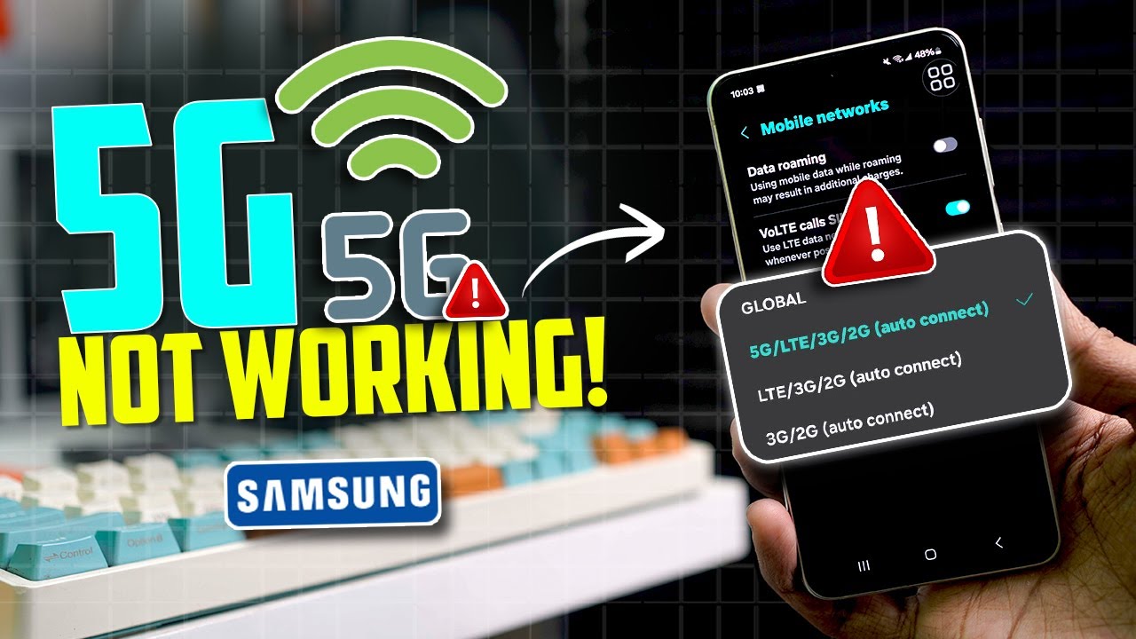 How to Fix 5G Not Working on Samsung Phone | 5G Connectivity Issue Solution