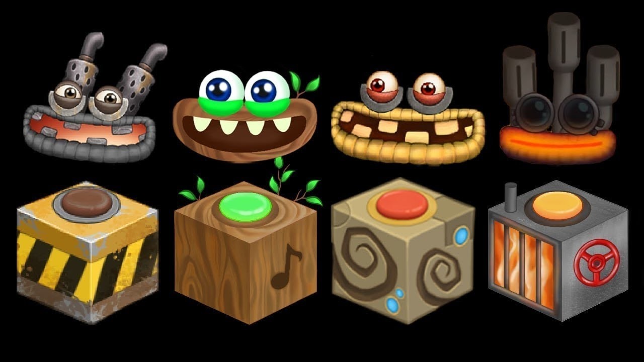 All Funmade ? Wubbox and Eggs - My Singing Monsters Fanmade Eggs
