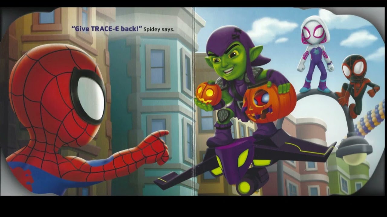 Trick or TRACE-E - Spidey & his Amazing Friends