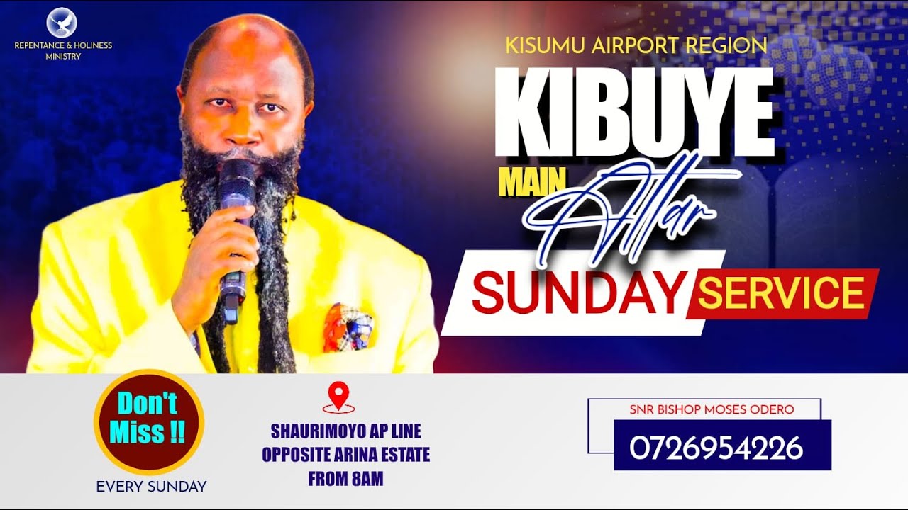 KIBUYE MAIN ALTAR || CELEBRATION SUNDAY SERVICE  -18/01/2026