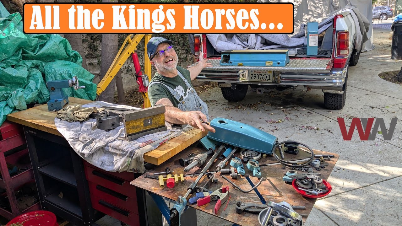 Smithy Lathe/Mill/Drill Combo Rescue Part 2 - Disassembly and Cleaning