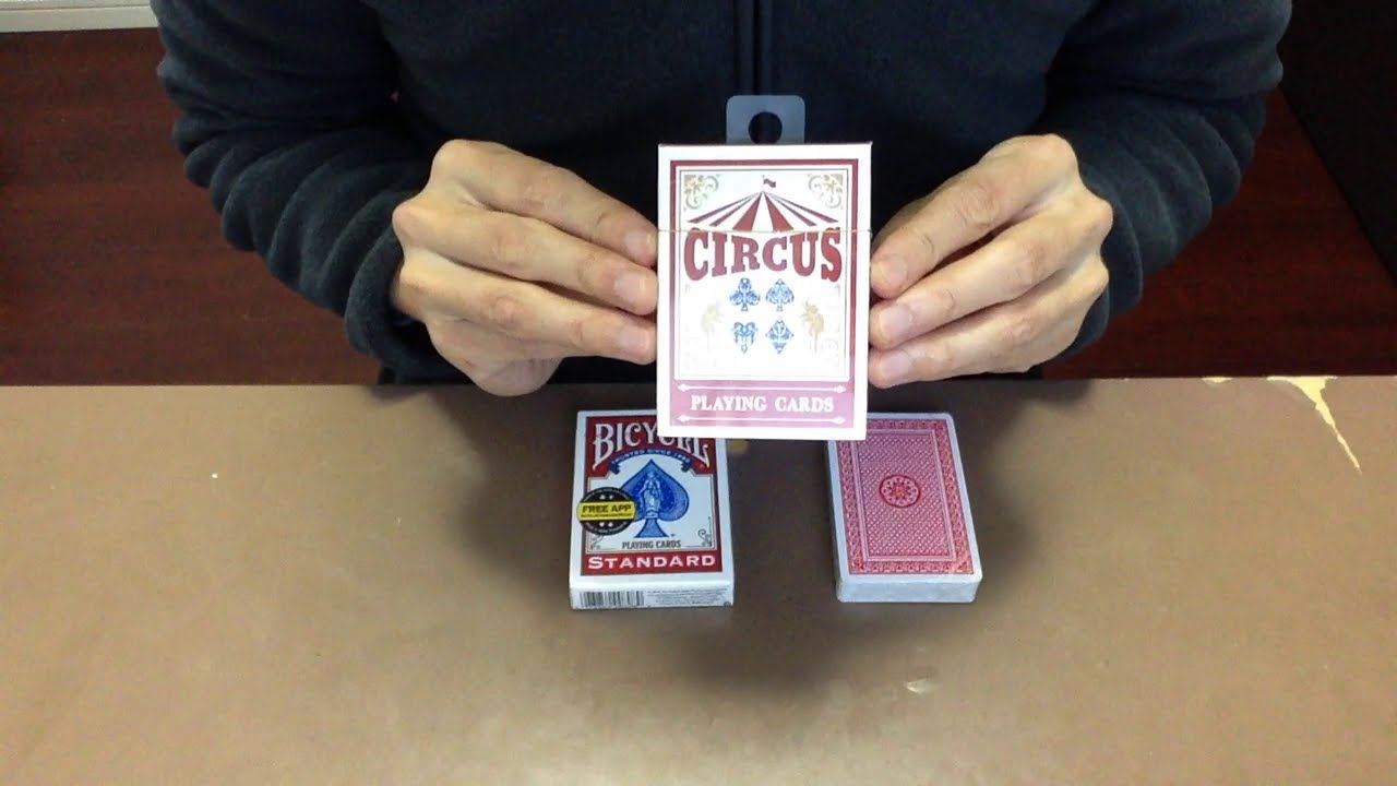 ダイソー紙製本格トランプ サーカス､プレイングカードレビュー / DAISO Playing Cards CIRCUS Review