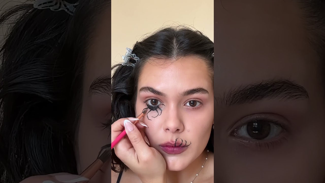 Spider makeup 