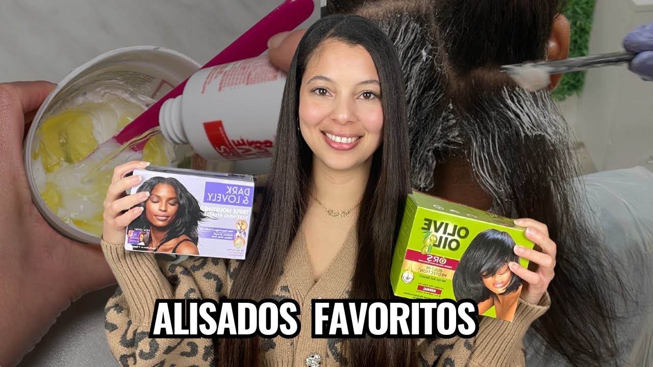 Las marcas de alisado que usa mi mamá para resultados de salón