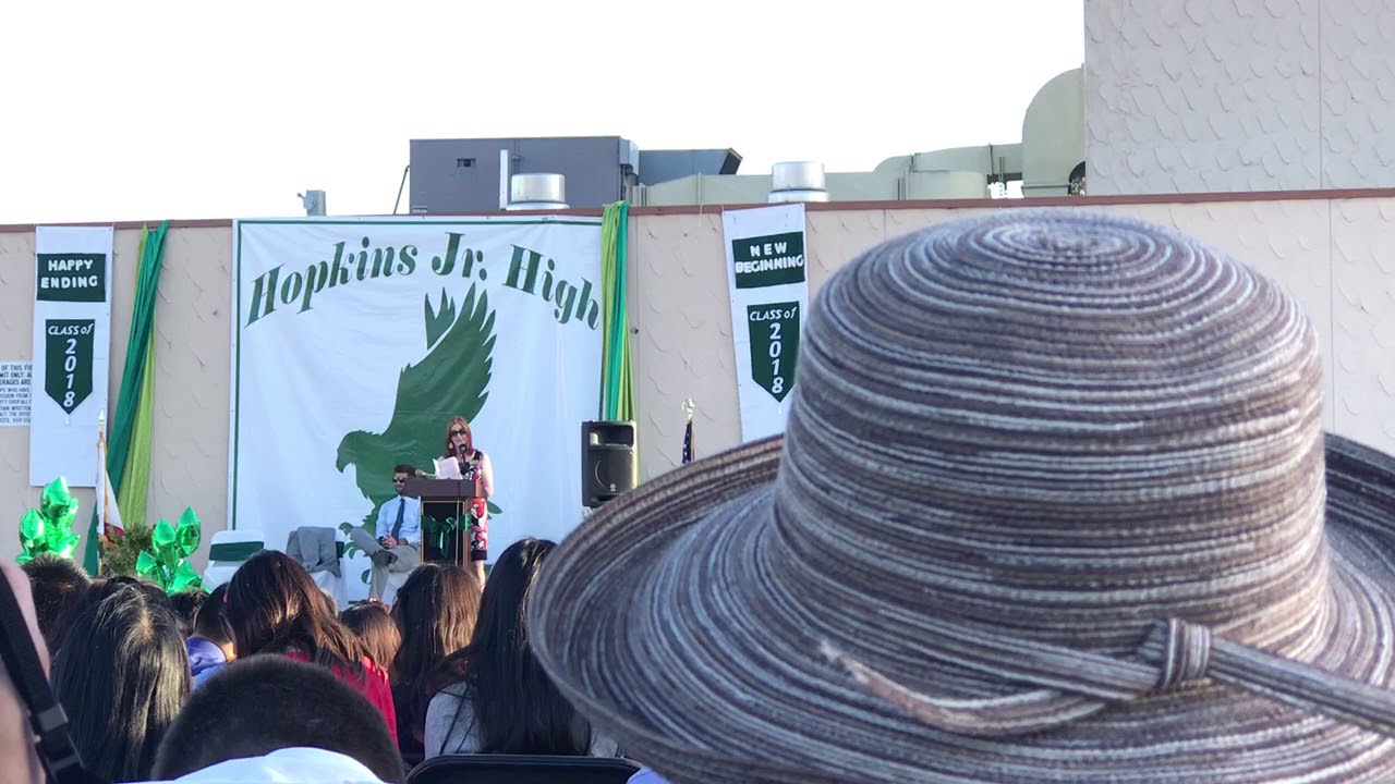 Mrs. Moore's Speech at Promotion Ceremony