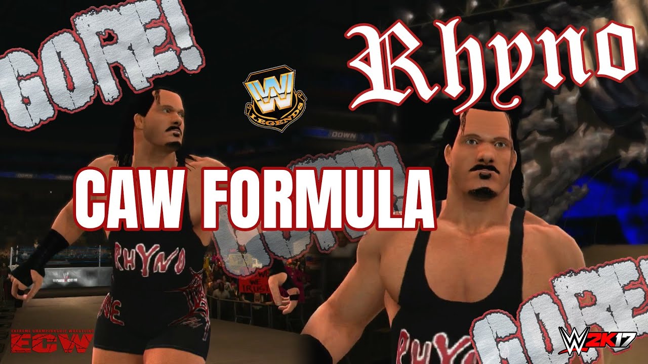 WWE 2K17 - RHYNO CAW FORMULA - PS3/XBOX360
