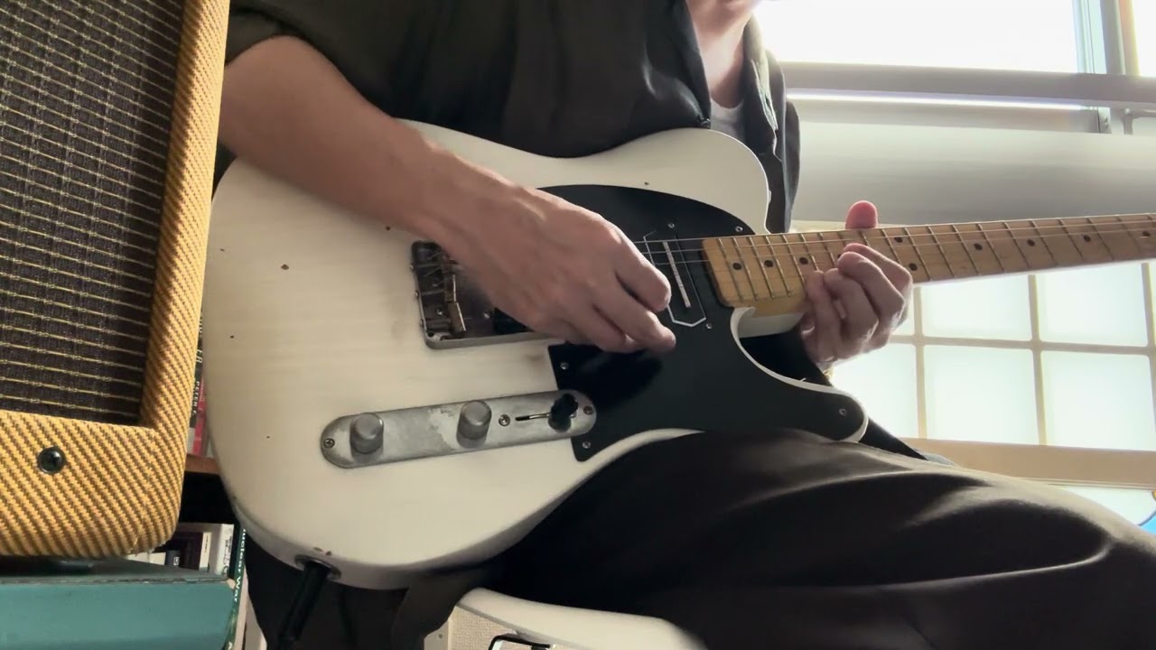 Fender 57 custom champ creamy mild tone of Nashguitar T52