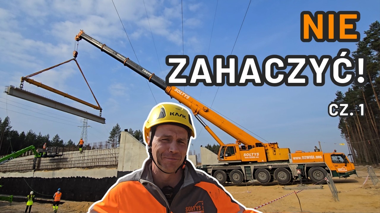 30 belek w 2 dni tuż pod linią wysokiego napięcia | Budujemy wiadukt na  S74 w Kielcach Cz. 1