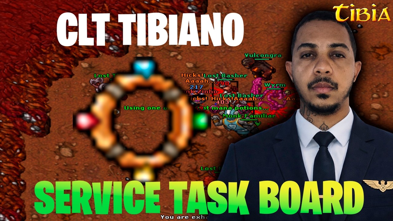 Clt Tibiano  - Tibia Global  - Task Board /  !service  -  - #tibiaglobal   #tibia