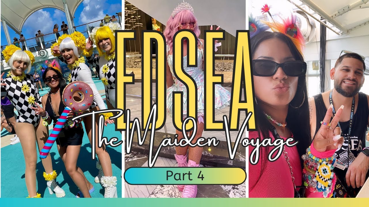 EDSEA MAIDEN VOYAGE PT 4 | GREAT STIRRUP CAY CANCELLED 🚫 FUN DAY AT SEA 😎🌴