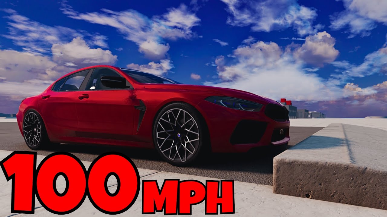 Cars VS Square Speed Bump - BeamNG Drive