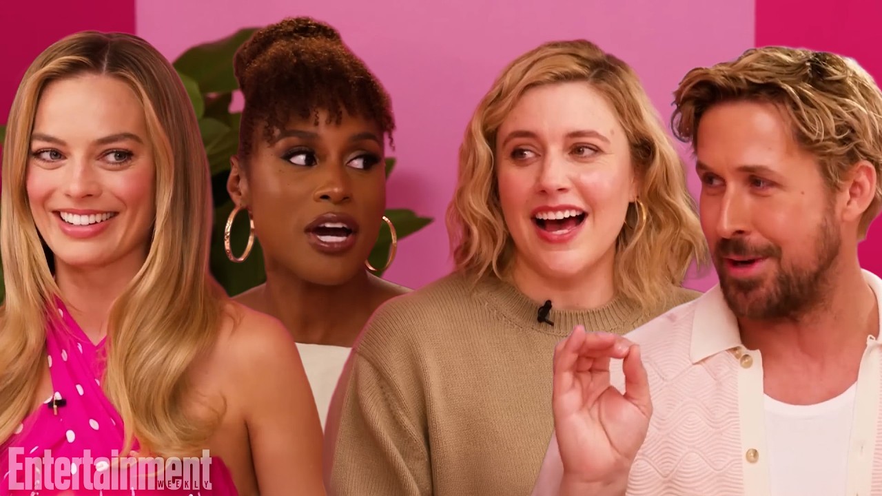 Margot Robbie & Ryan Gosling Break Down 'Barbie' w/ Greta Gerwig, Issa Rae, Kate McKinnon & More