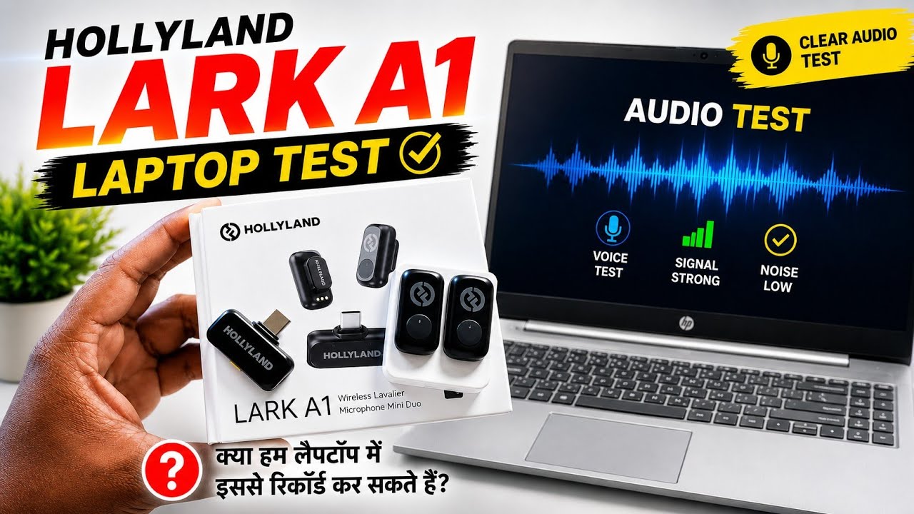 Hollyland Lark A1 Laptop Test | Hollyland Lark A1 Computer | Hollyland Lark A1