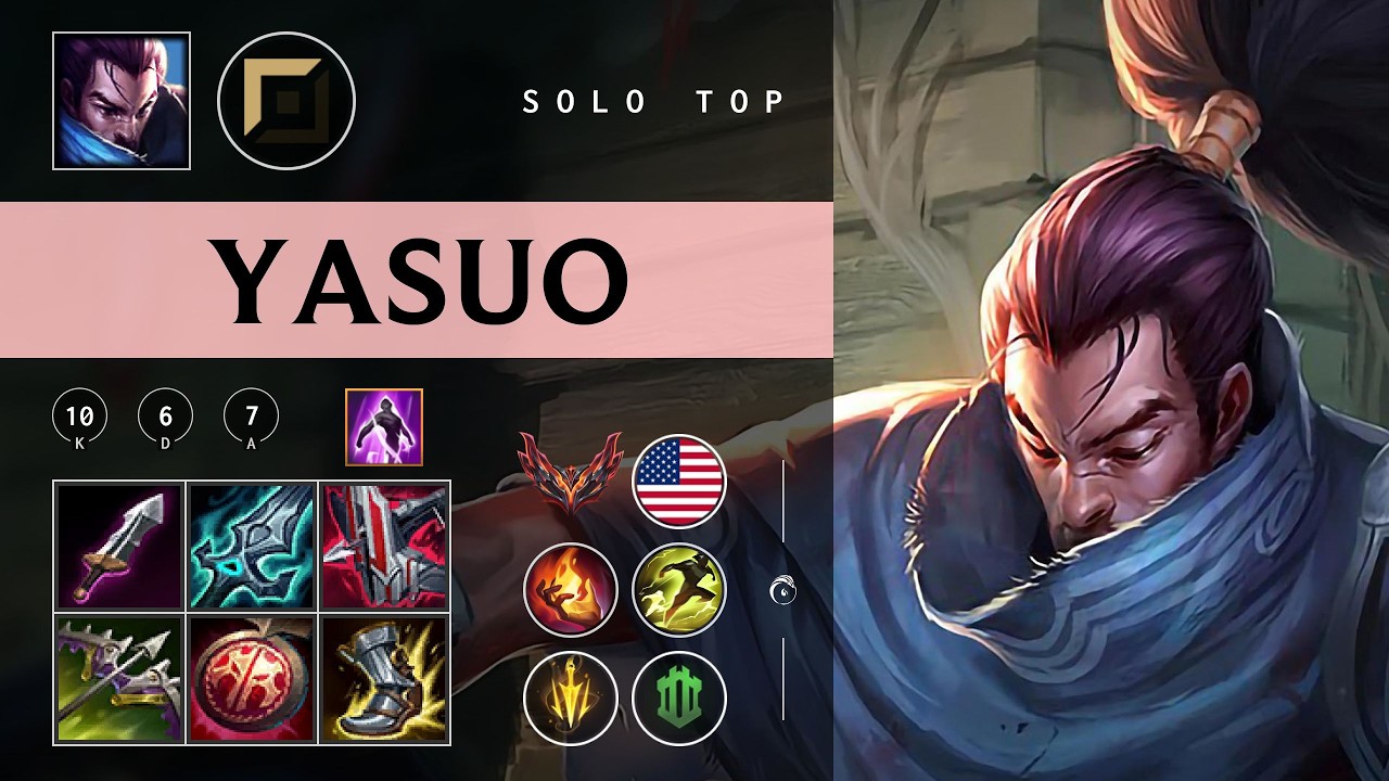 Yasuo Top vs Illaoi - NA Grandmaster Patch 26.05