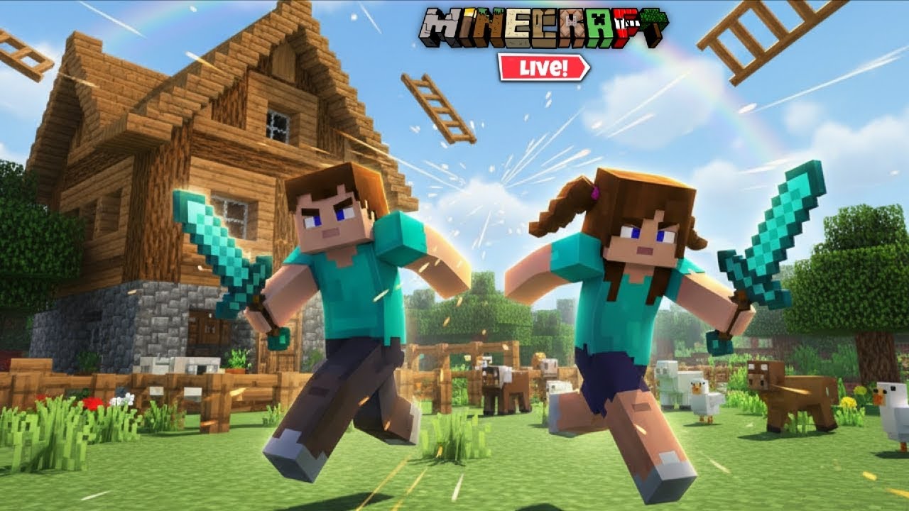 MINECRAFT NORMAL GAMEPLAY LIVE🛑