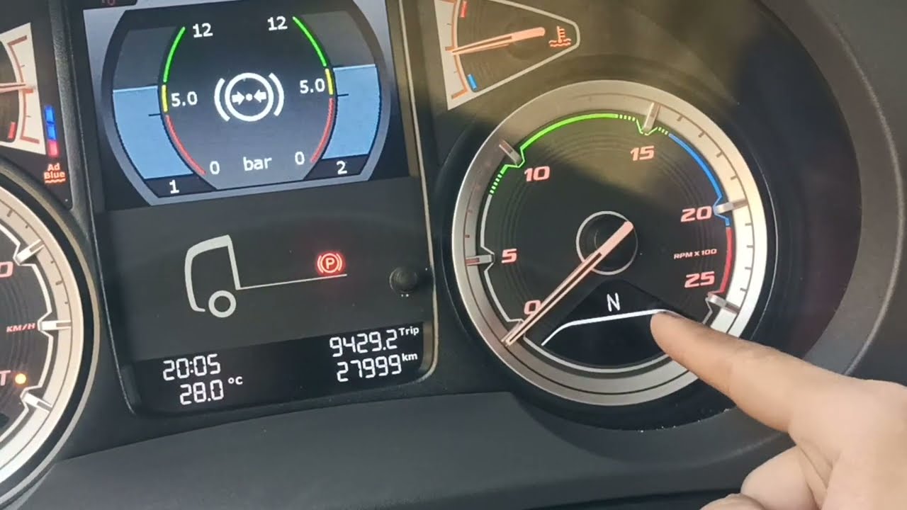 Cum arată bordul la DAF cf 2023?