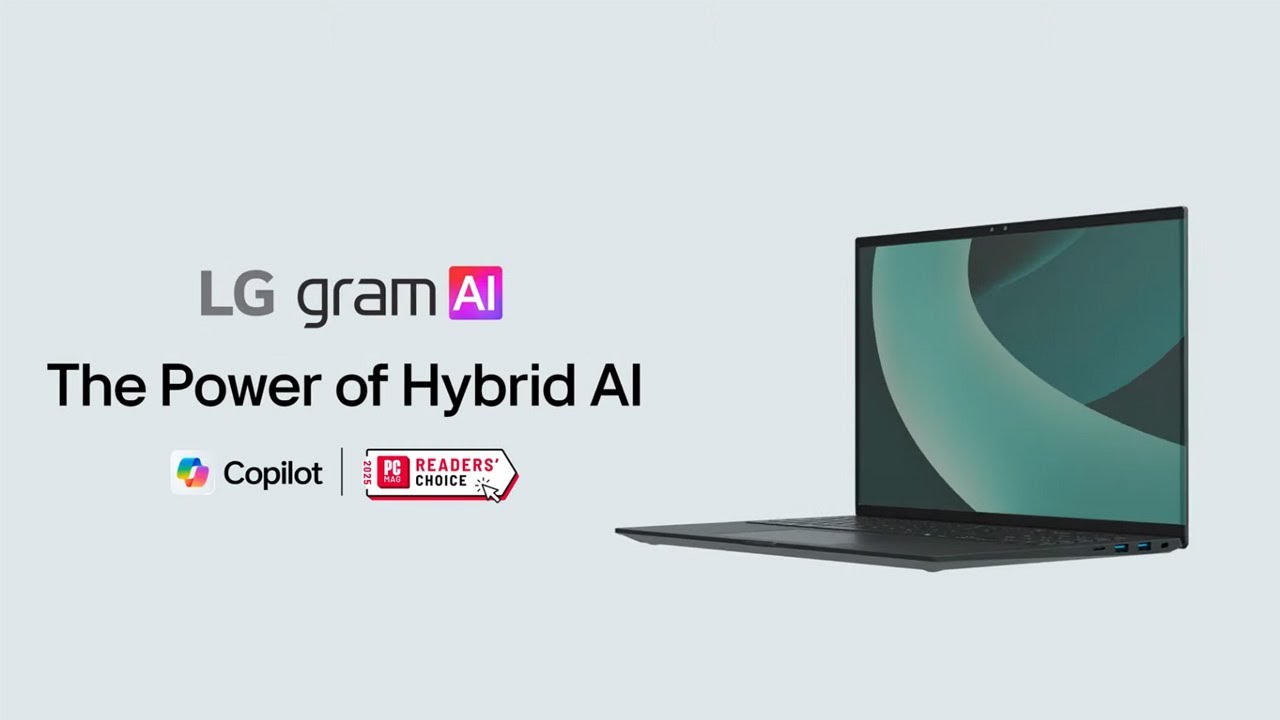 The 2025 LG gram laptops &ndash; lightweight laptops enhanced with Hybrid AI